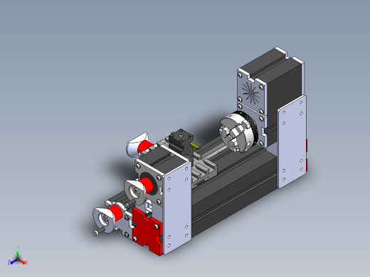 Mini Lathe TZ20002MG微型车床缩略图