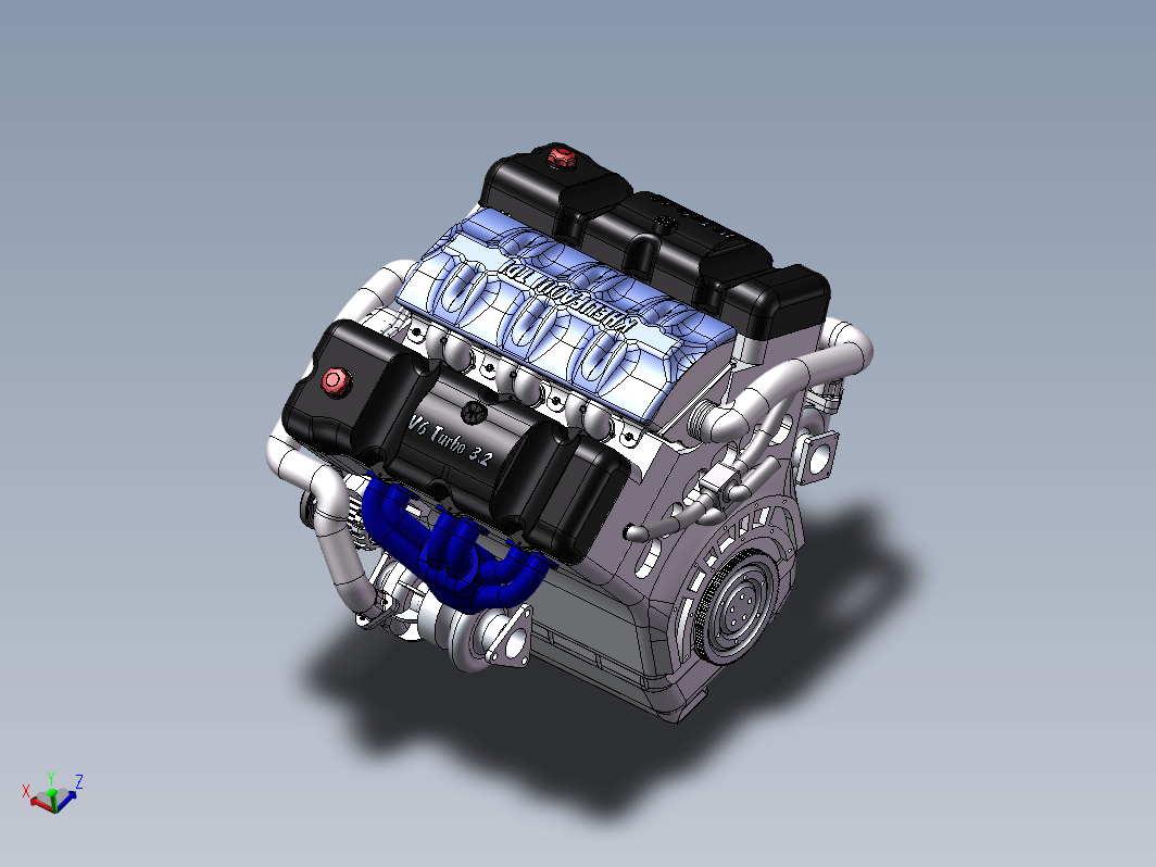 3.2T V6汽车发动机