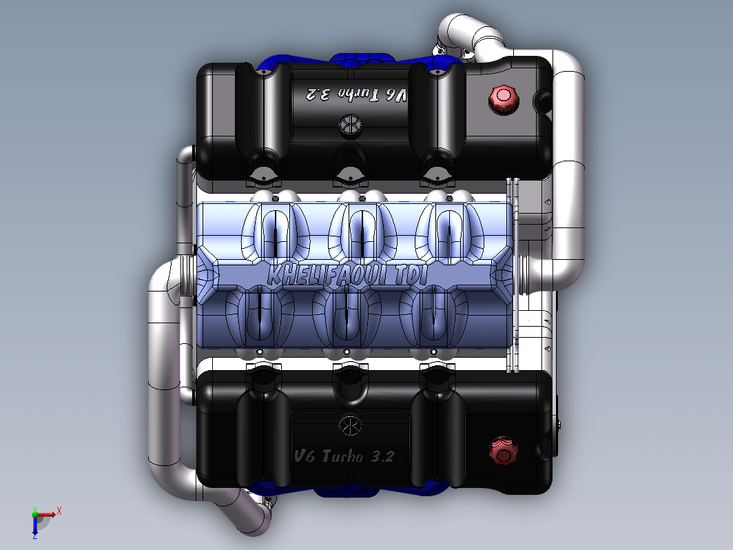 3.2T V6汽车发动机