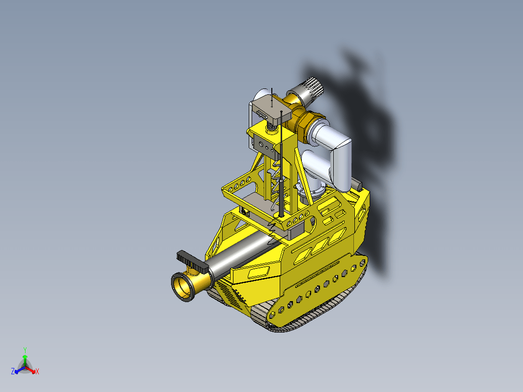 Fire Fighting Robot消防喷水机器人