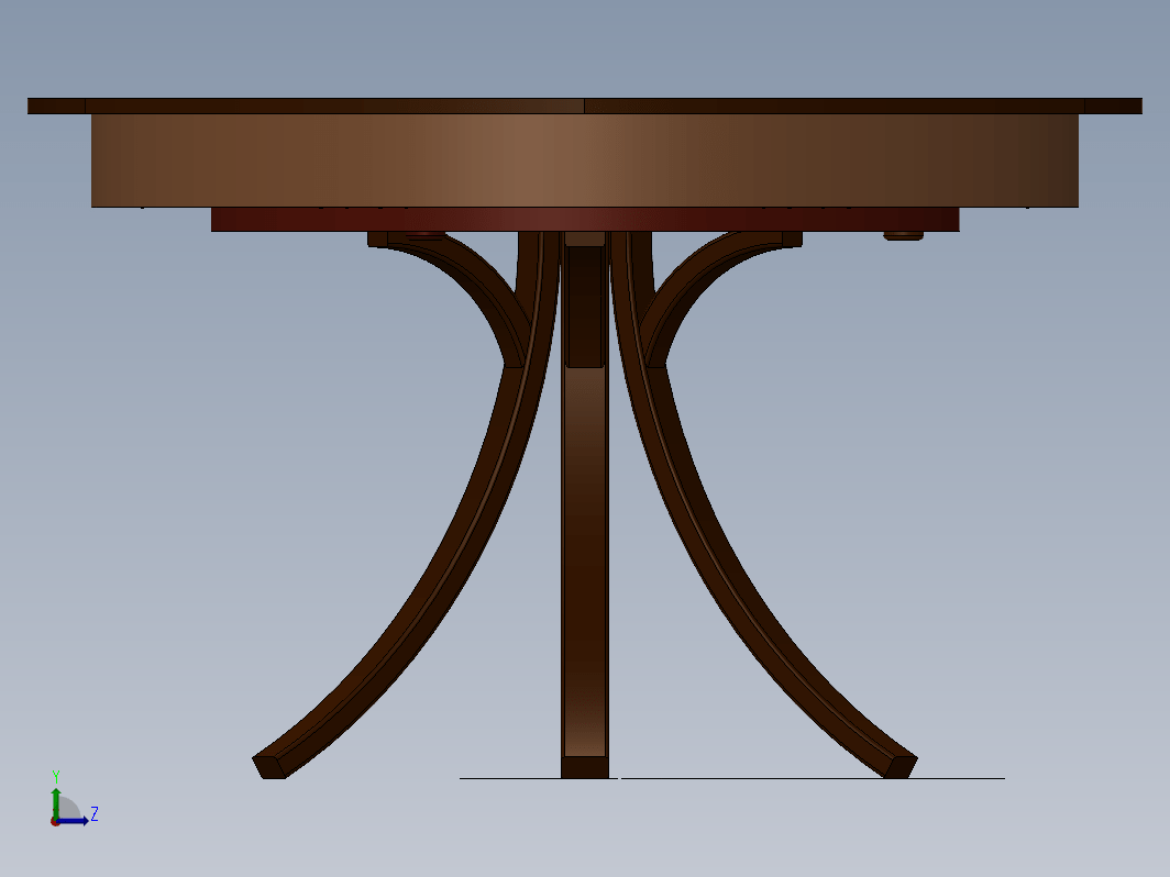 可扩展的旋转开合式桌子