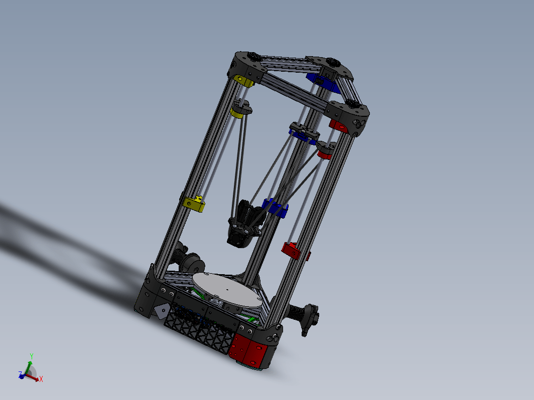 双线Detla 3D打印机 MPDELTA 200mm