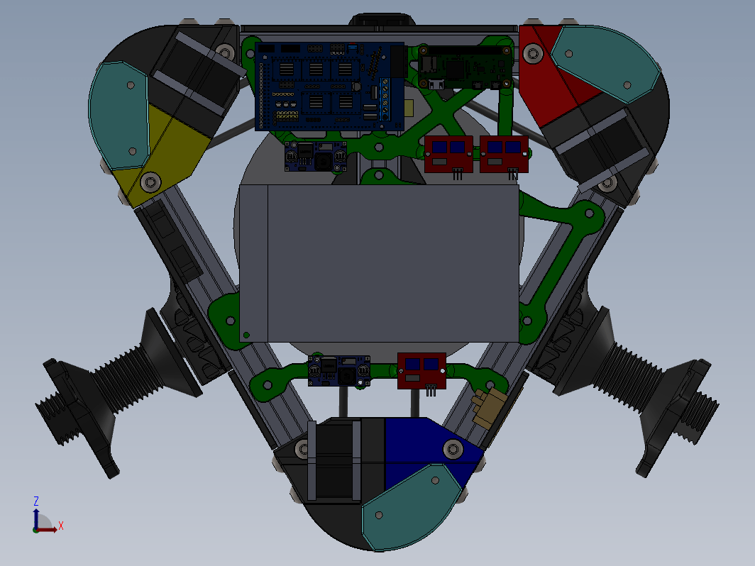 双线Detla 3D打印机 MPDELTA 200mm