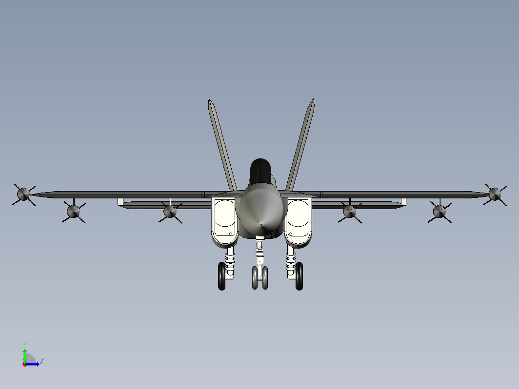 CF-18 Hornet战斗机