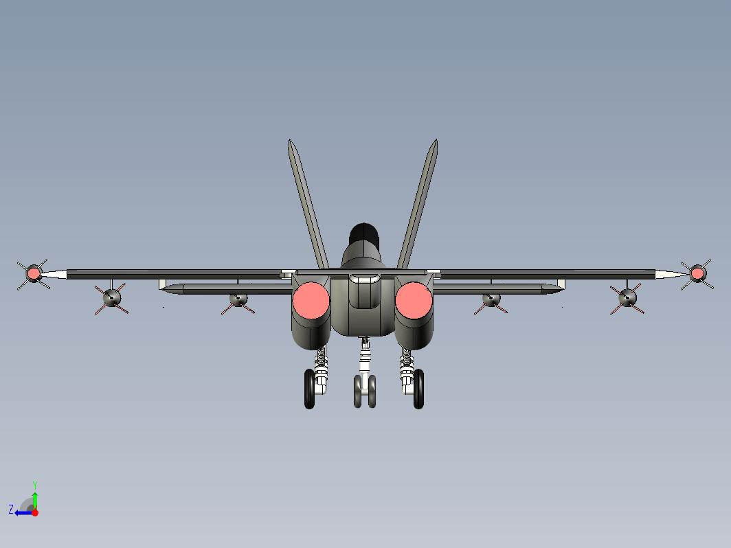 CF-18 Hornet战斗机