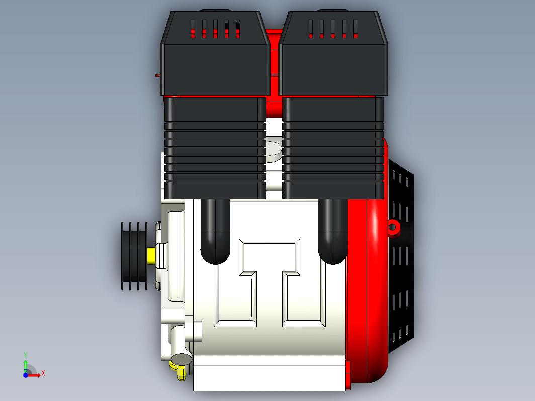 小型汽油发动机170F20模型用于手扶拖拉机、抽水机、抹灰机等