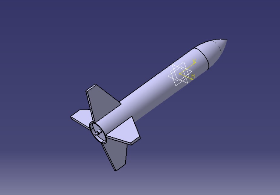弹道导弹模型