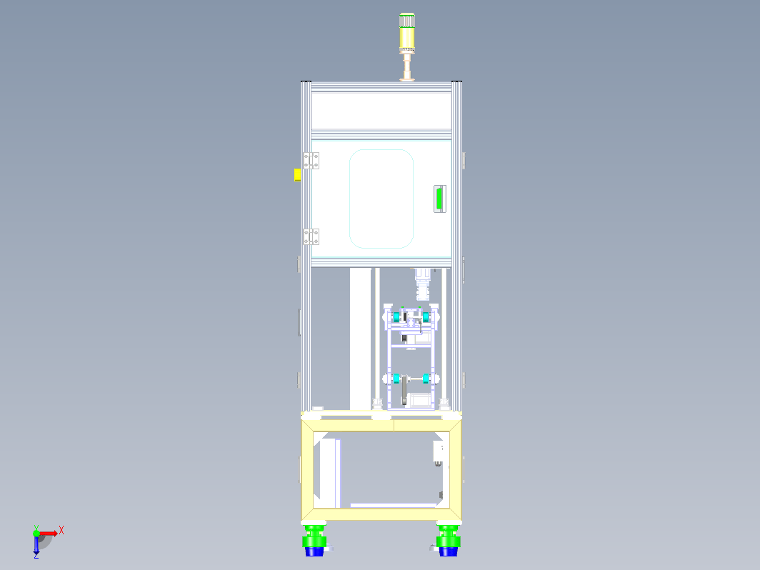 载具压板扣合设备