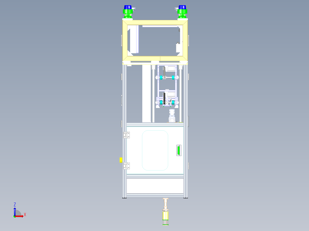 载具压板扣合设备