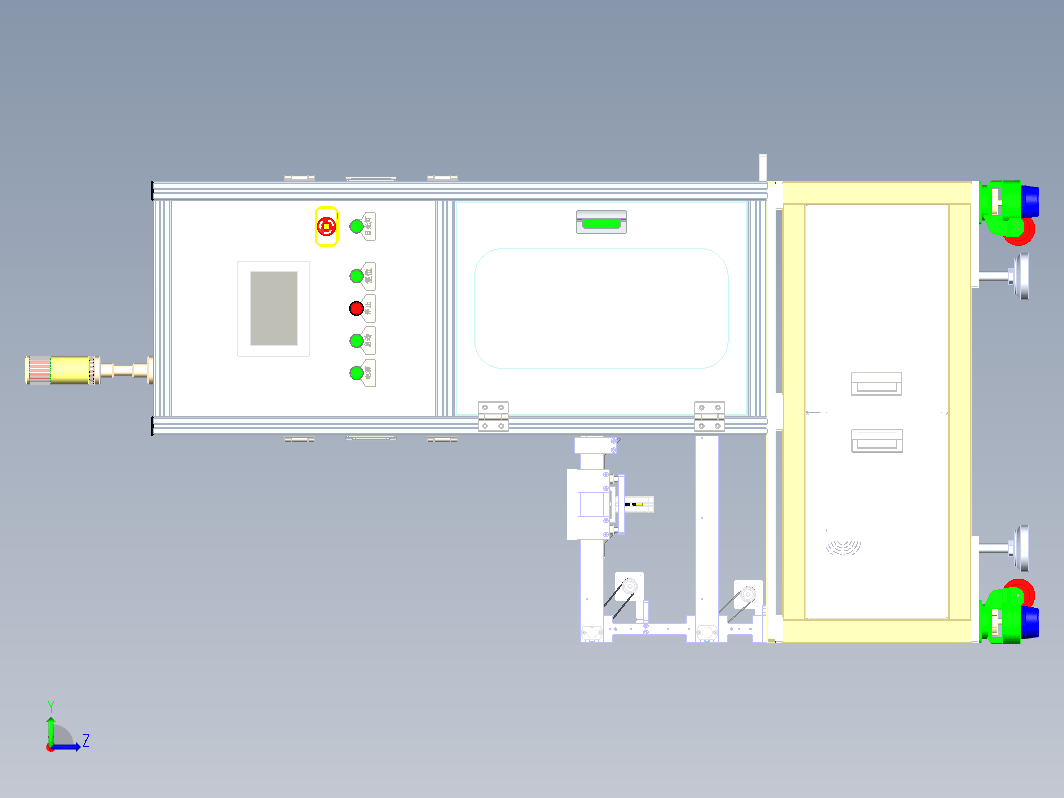 载具压板扣合设备