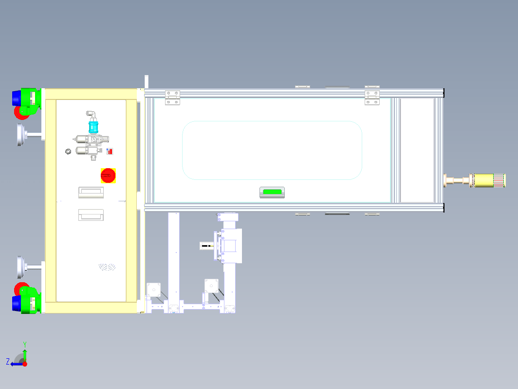 载具压板扣合设备