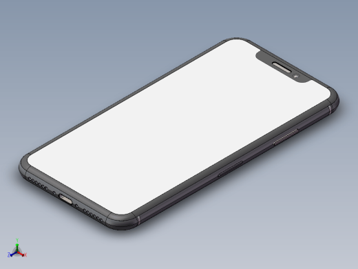 APPLE i phonex 3D建模缩略图