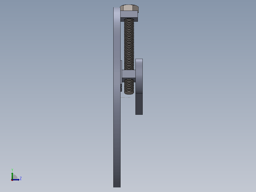 在 SOLIDWORKS 中调整曲柄长度机制