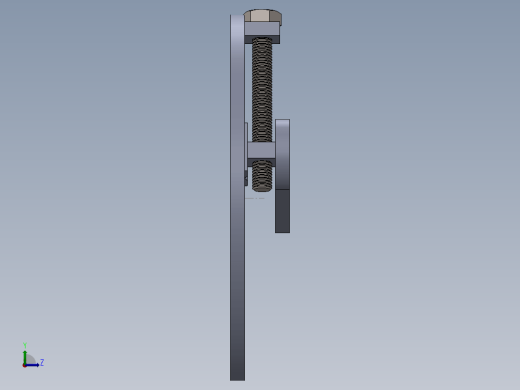 在 SOLIDWORKS 中调整曲柄长度机制缩略图