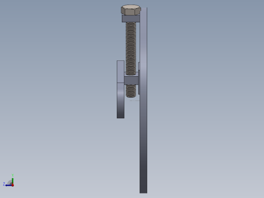 在 SOLIDWORKS 中调整曲柄长度机制缩略图
