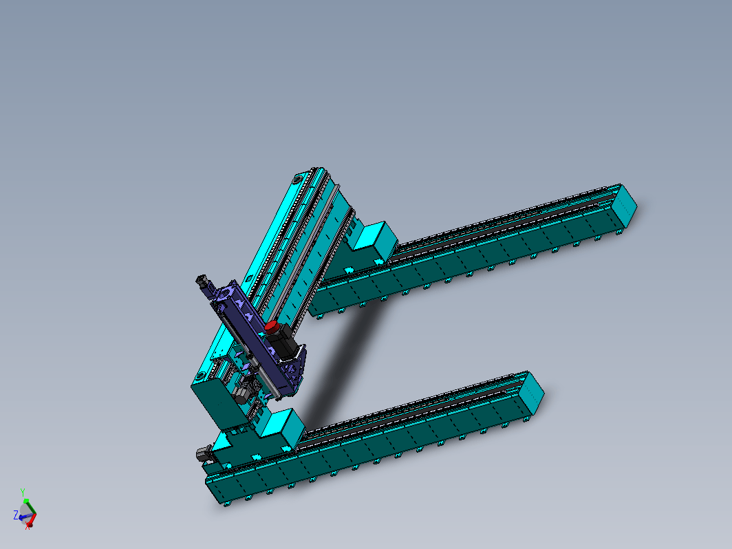 QL4040龙门移动式数控钻铣床