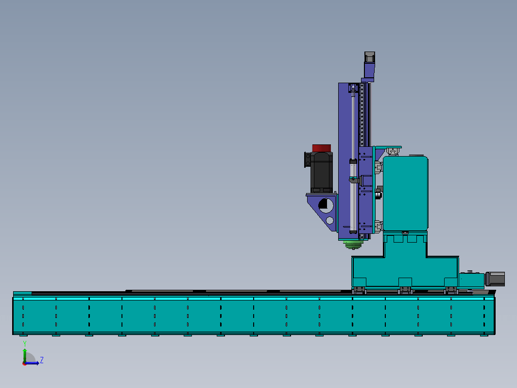 QL4040龙门移动式数控钻铣床