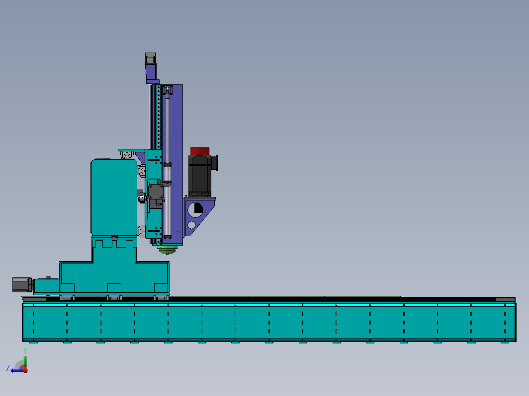 QL4040龙门移动式数控钻铣床