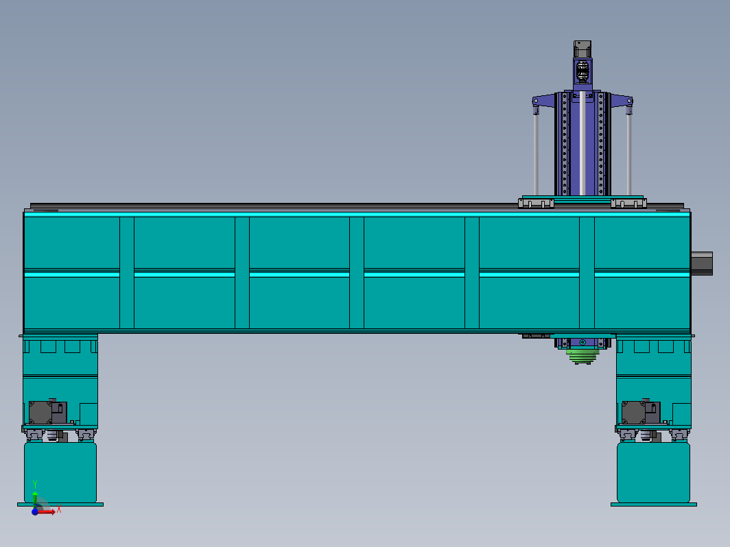 QL4040龙门移动式数控钻铣床