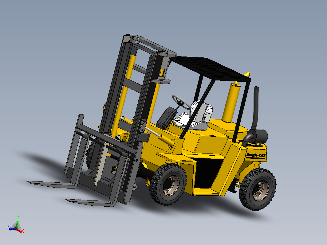 Fork Lift Bangla CAT简易叉车