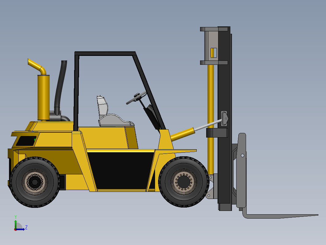 Fork Lift Bangla CAT简易叉车