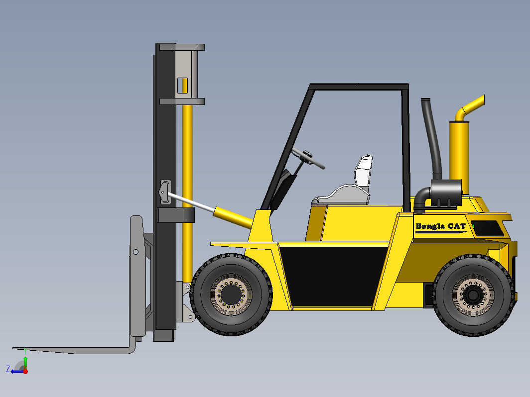 Fork Lift Bangla CAT简易叉车