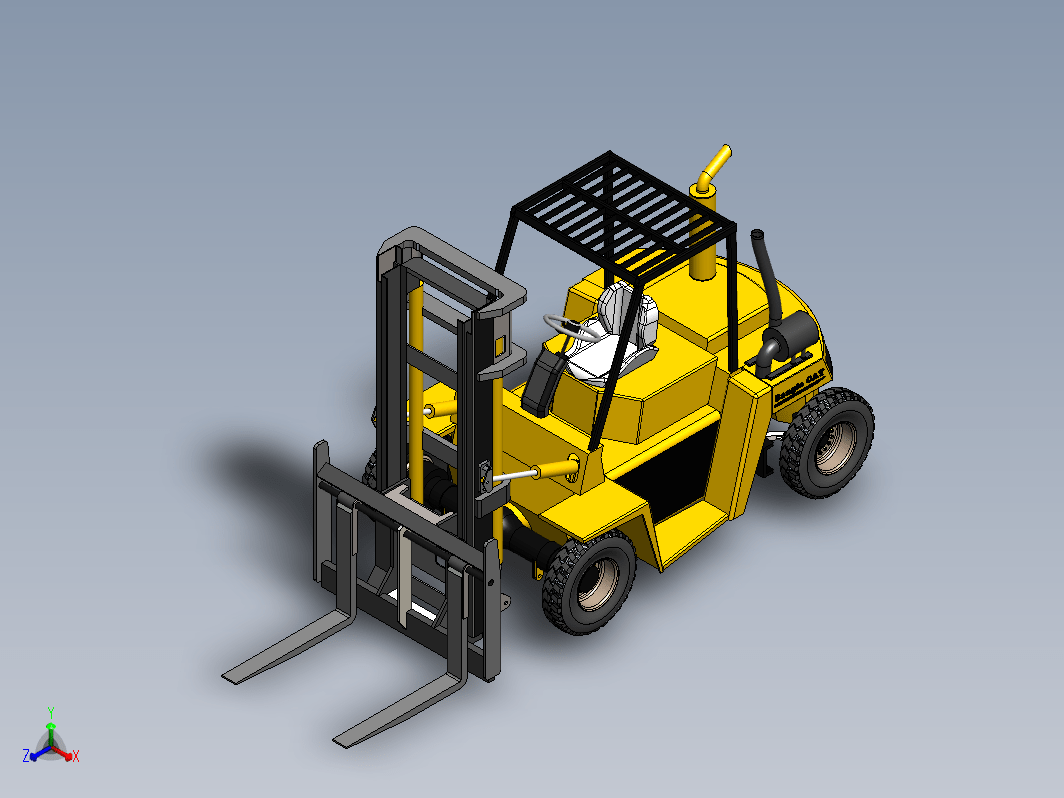 Fork Lift Bangla CAT简易叉车