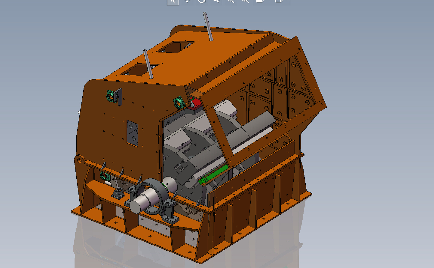 PF1520反击式破碎机