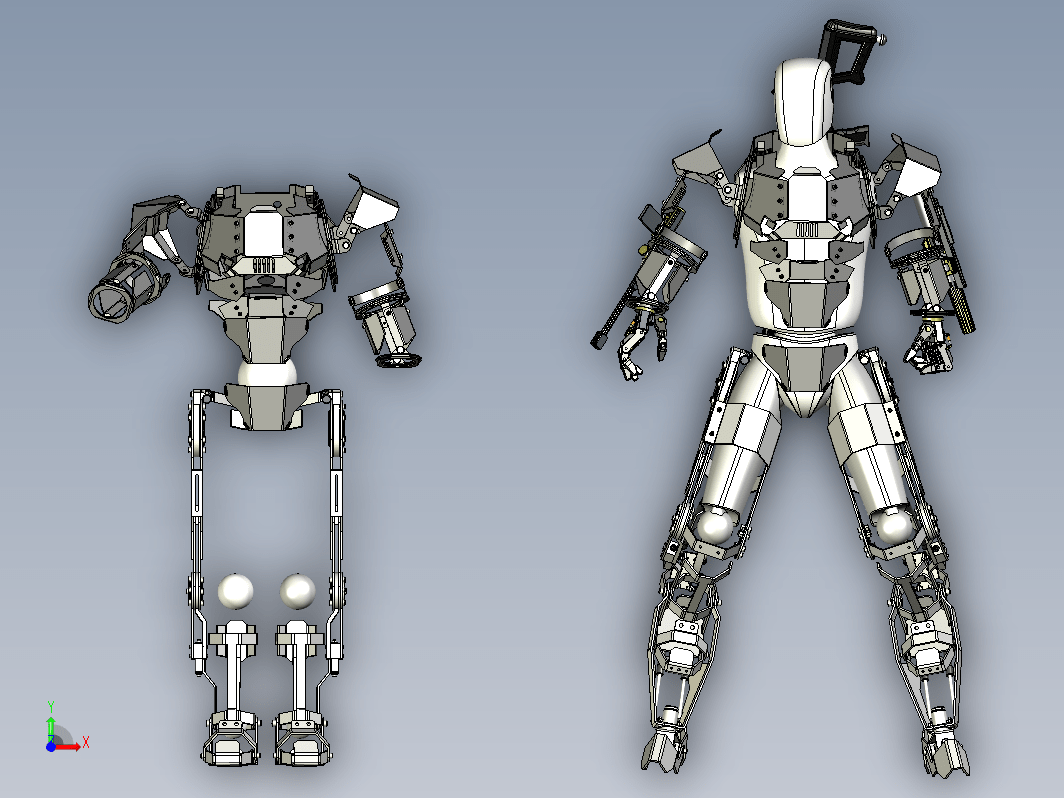 外骨骼机器人 sheet metal javelin