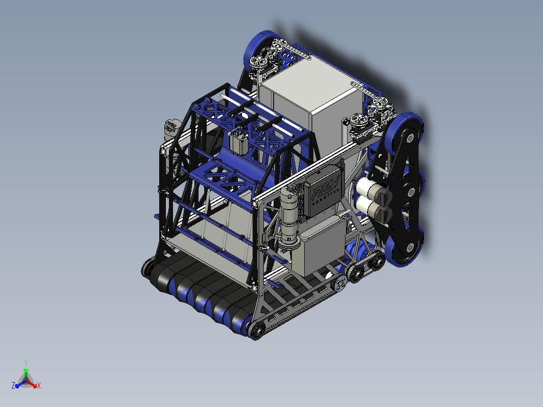 CAD Competition Robot比赛机器人车