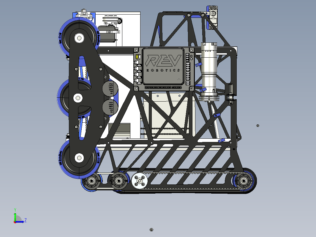 CAD Competition Robot比赛机器人车