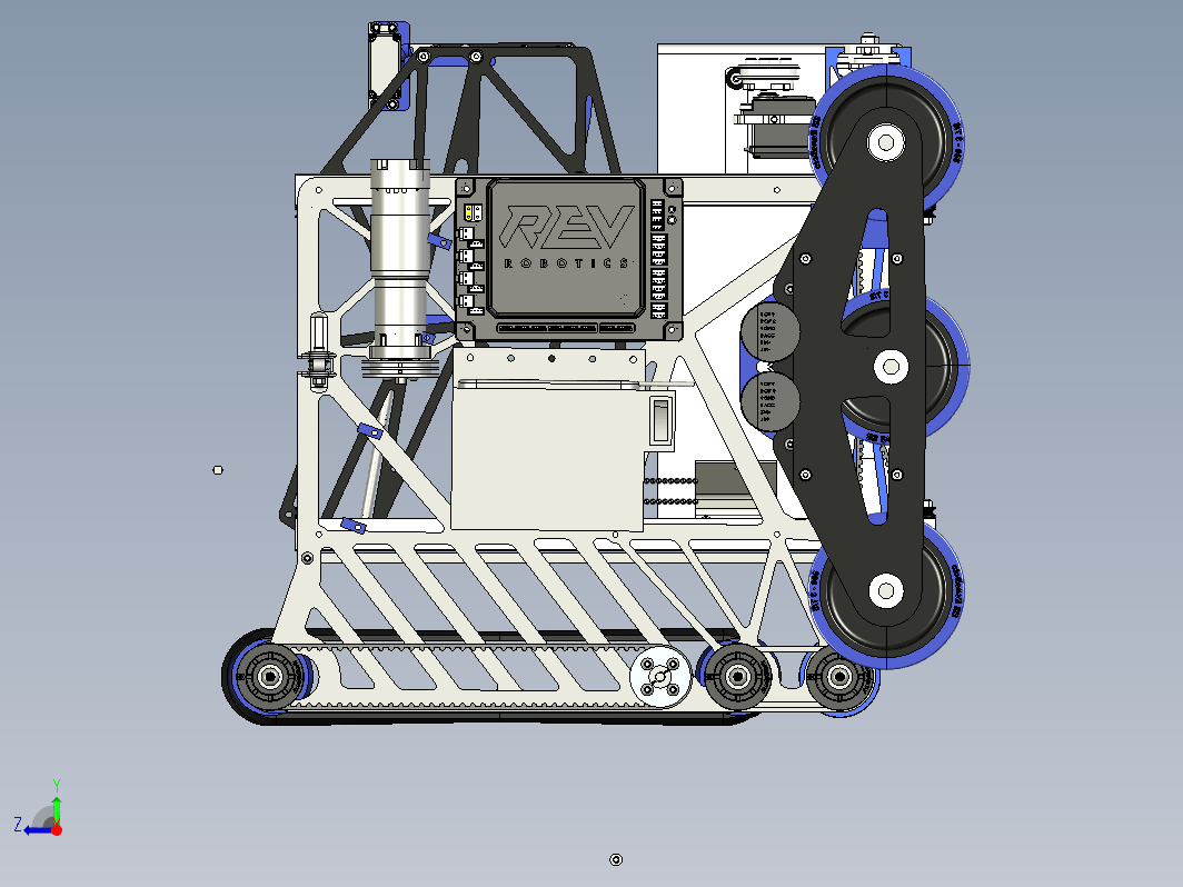 CAD Competition Robot比赛机器人车