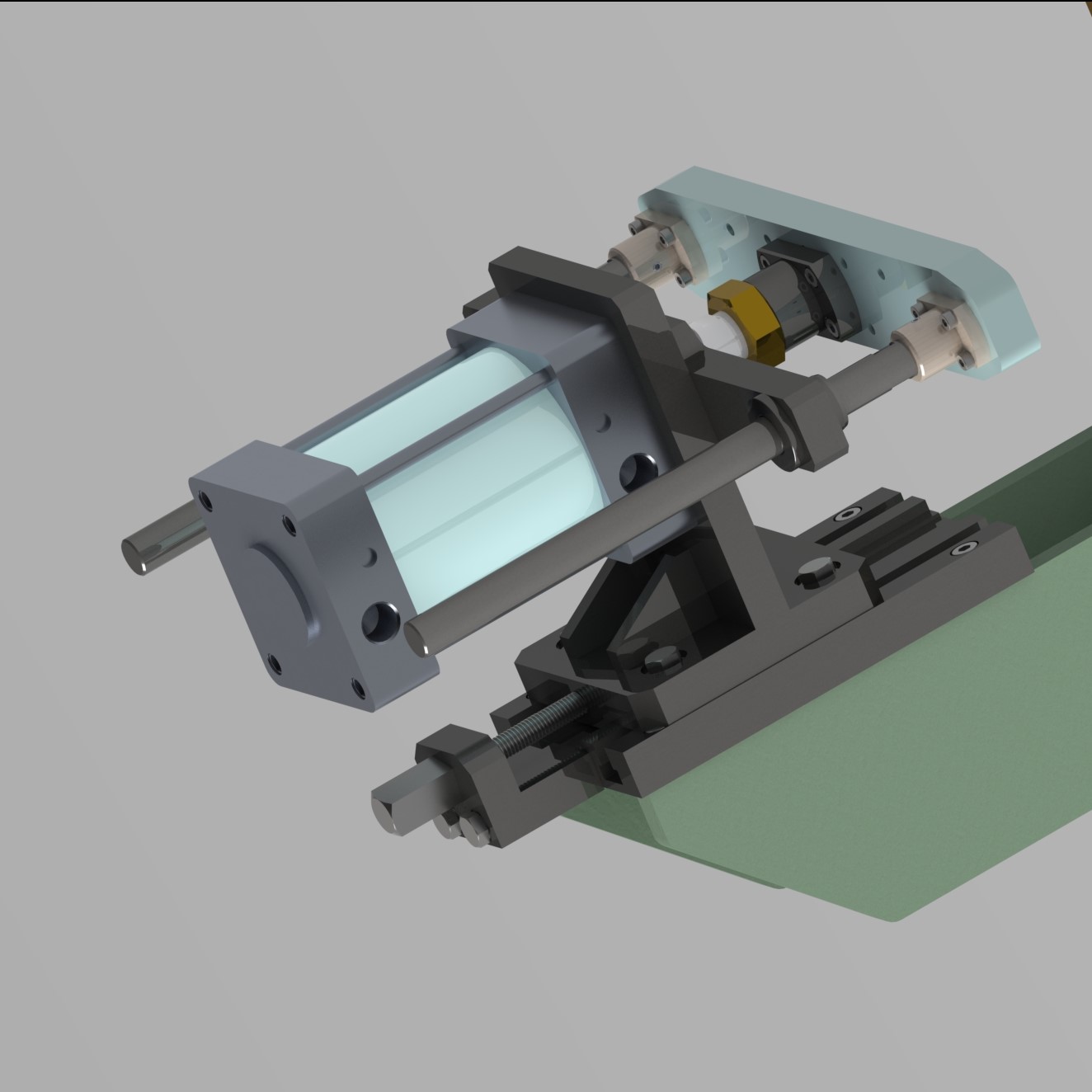 500KG压力机3D数模图纸 Solidworks设计