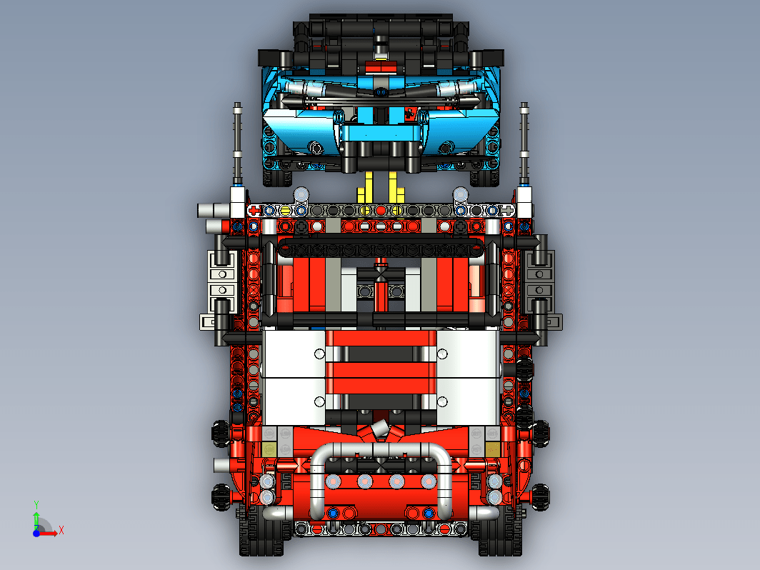 汽车运输车拼装模型车 LEGO Technic(42098)