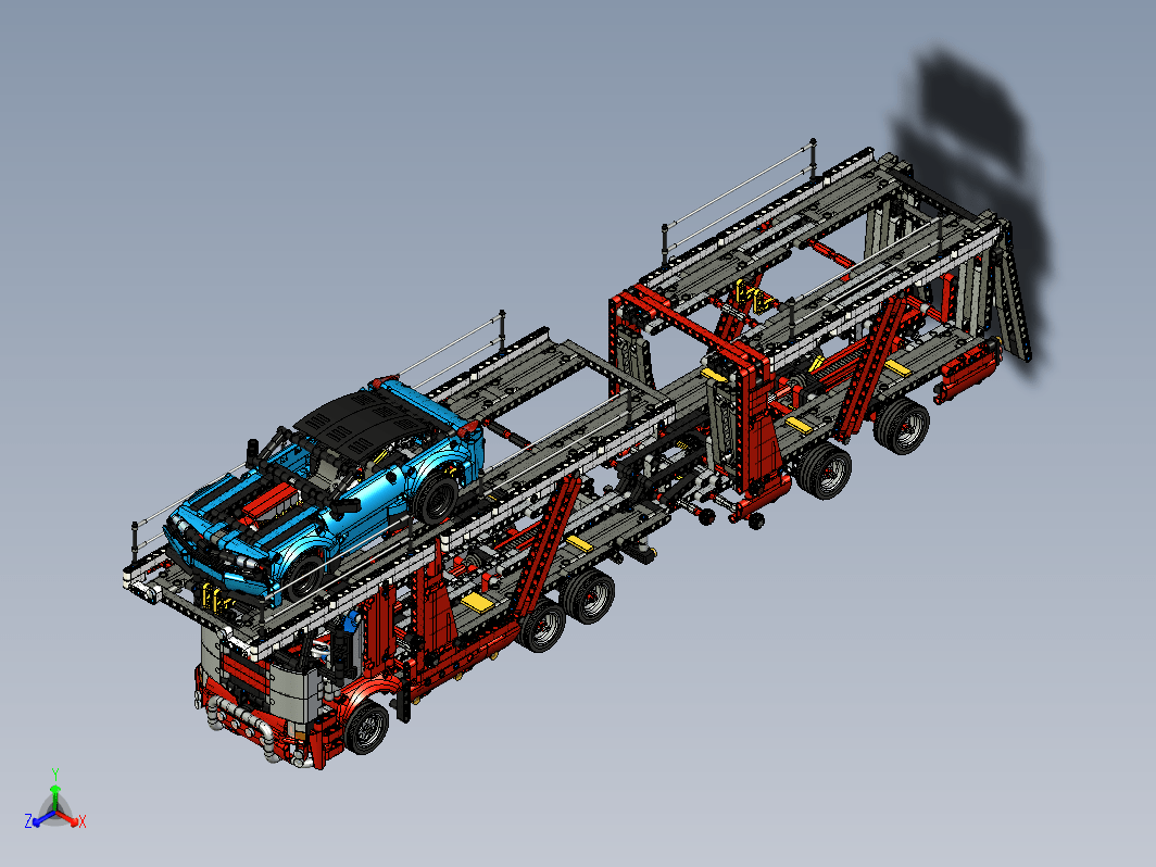 汽车运输车拼装模型车 LEGO Technic(42098)