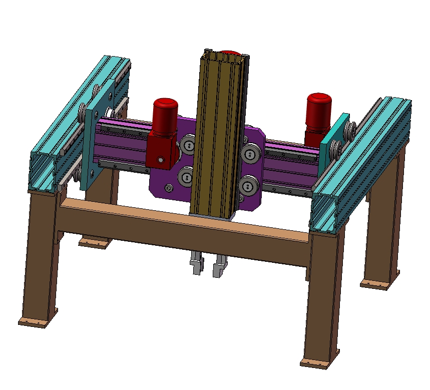 小型桁架机械手设计含三维SW模型+CAD+说明书