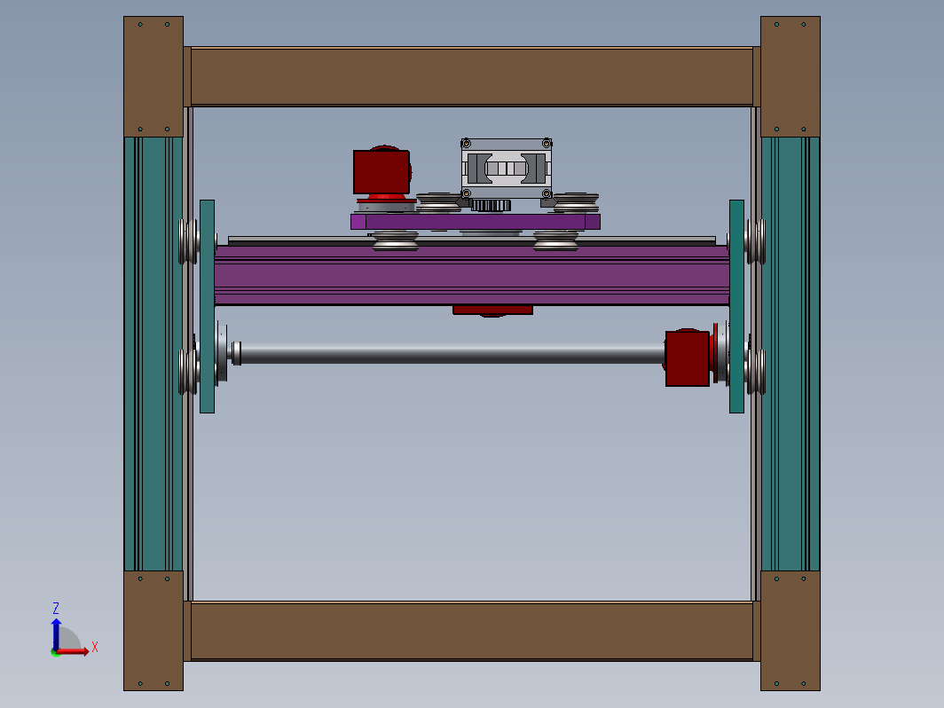 小型桁架机械手设计含三维SW模型+CAD+说明书