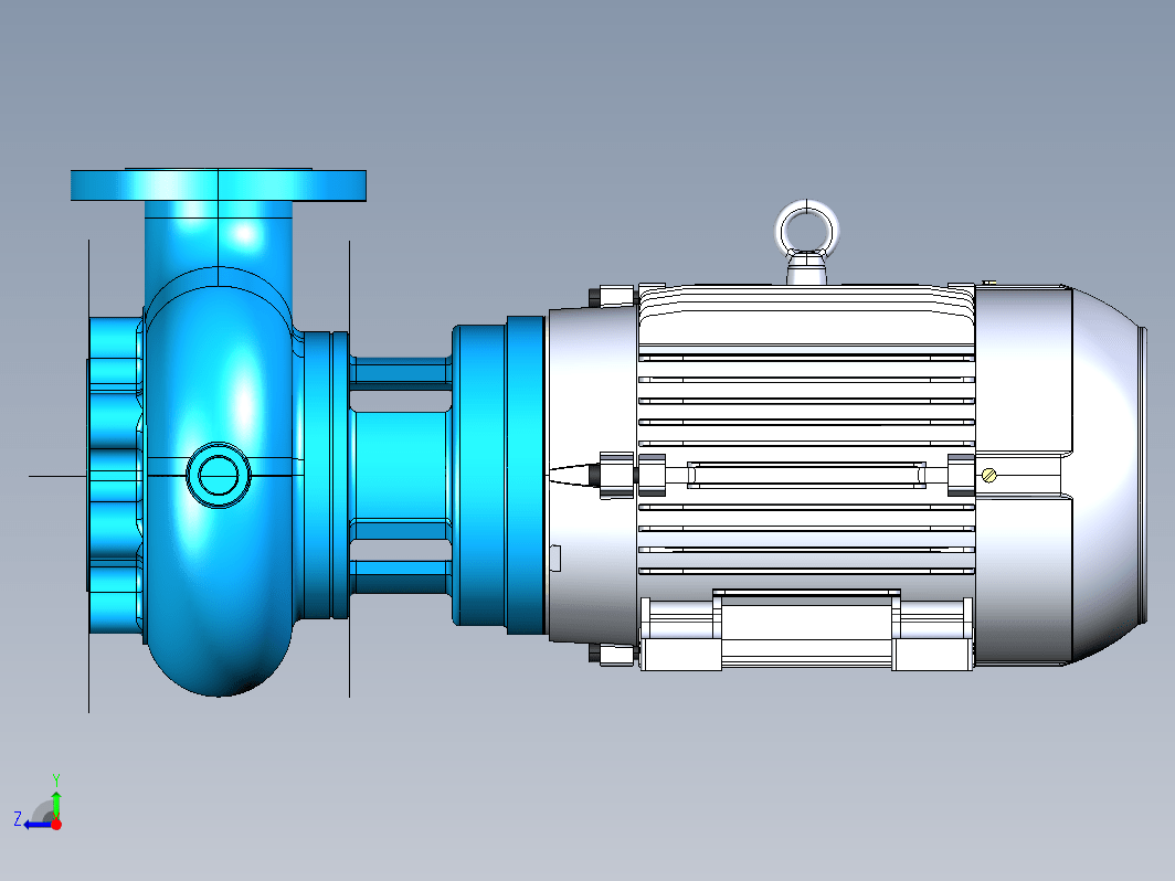 离心泵3D图纸