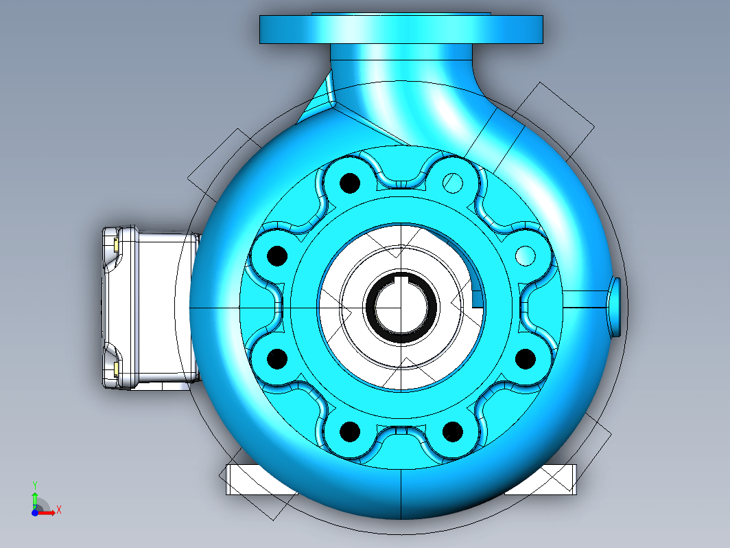 离心泵3D图纸