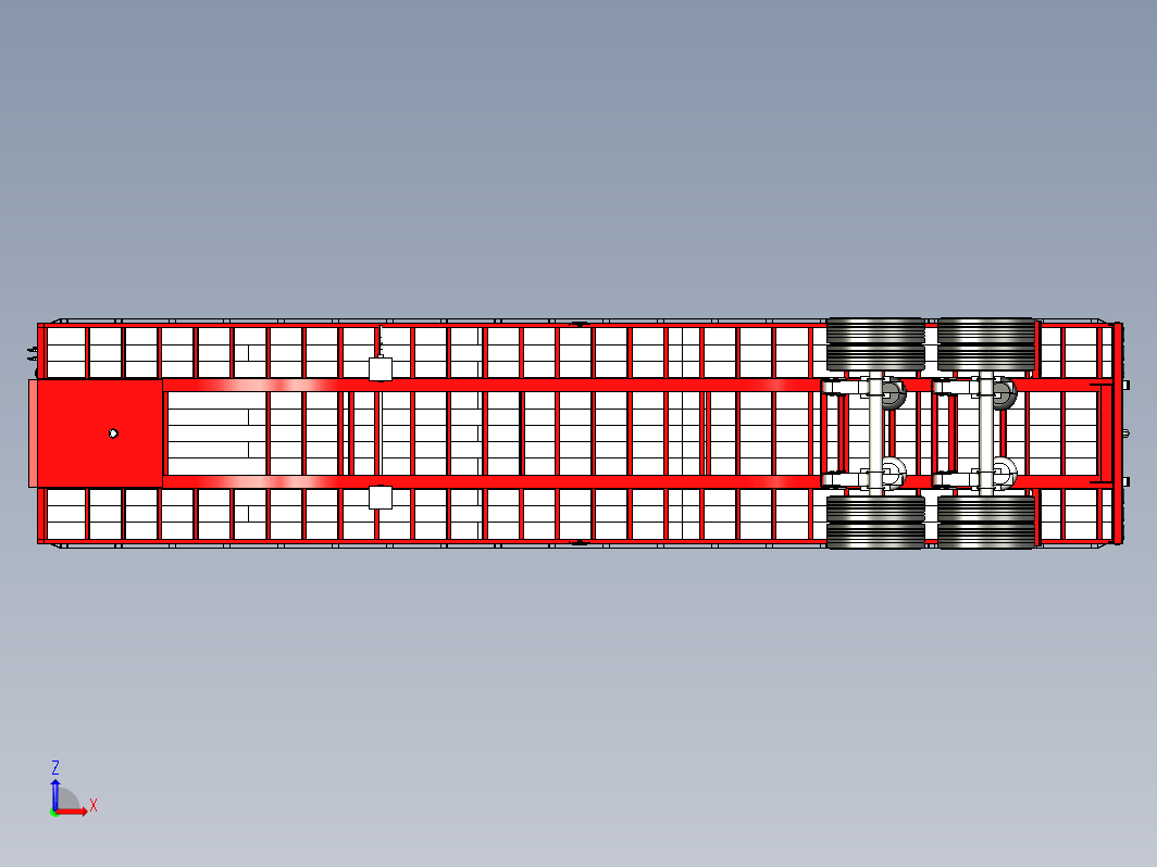 40ft拖车平台