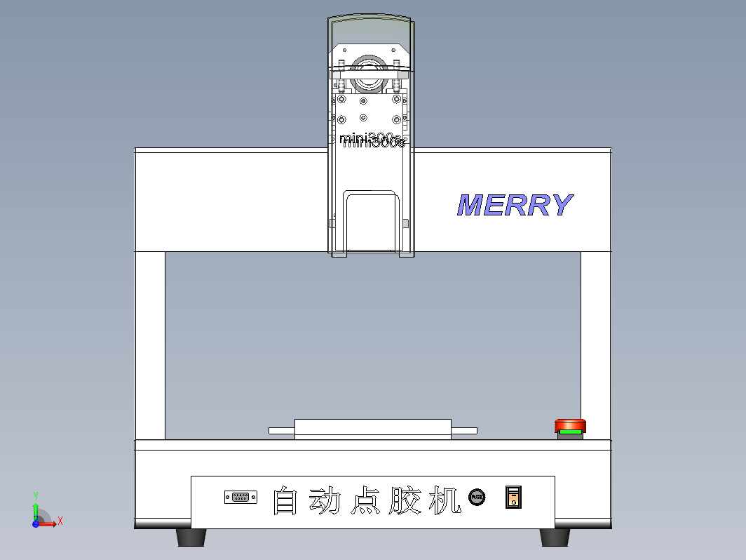 三轴自动点胶机