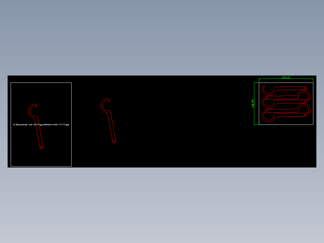 2D-切割头扳手