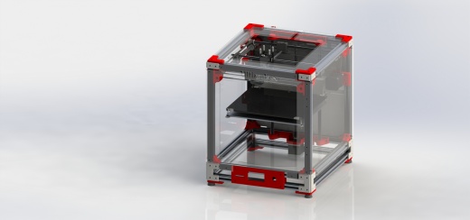 Ultimaker2铝挤压3D打印机缩略图