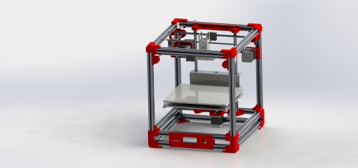 Ultimaker2铝挤压3D打印机缩略图