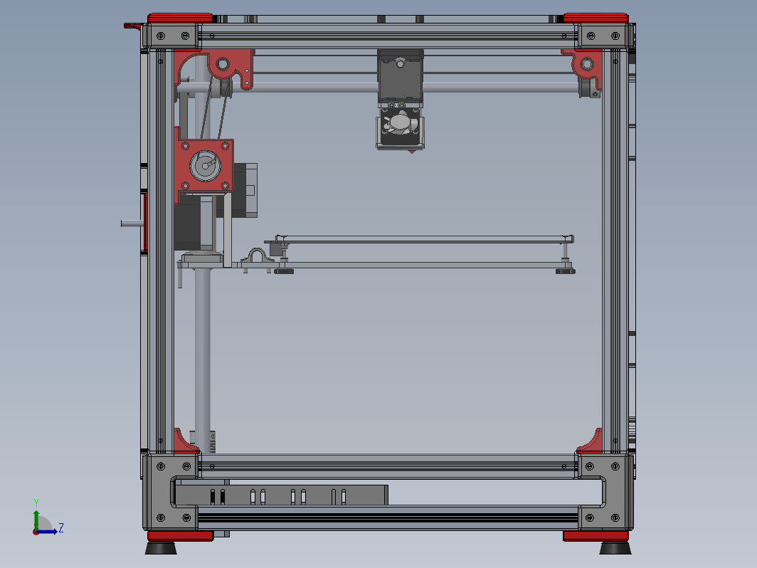 Ultimaker2铝挤压3D打印机