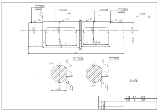 二级减速器CAD二维图纸+CAD+说明缩略图