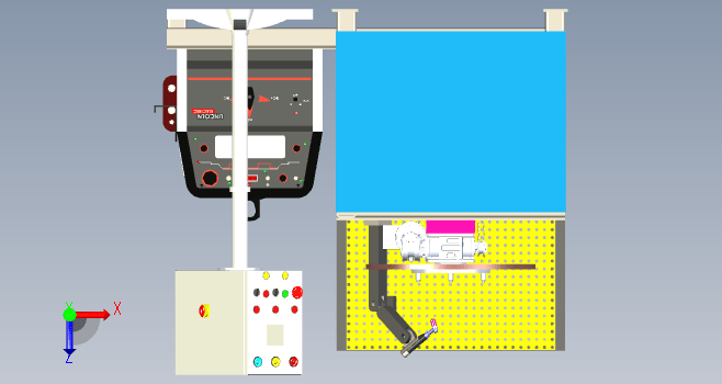 F0451-焊接设备模型图