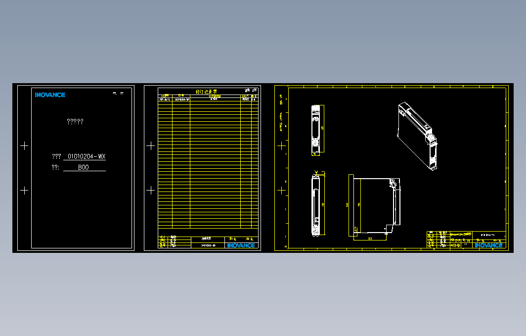 高性能多机传动驱动器_B00(MD810-50M4T7.5G210+整机外形图)