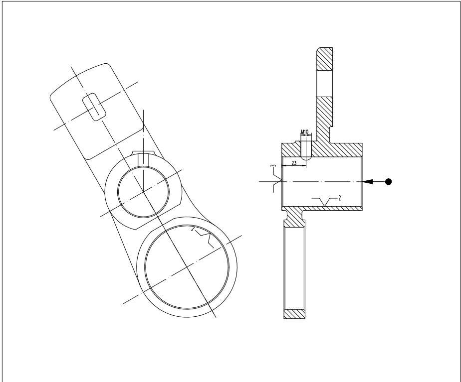 后罗拉过桥摇臂工艺与钻A孔夹具设计+CAD+说明书