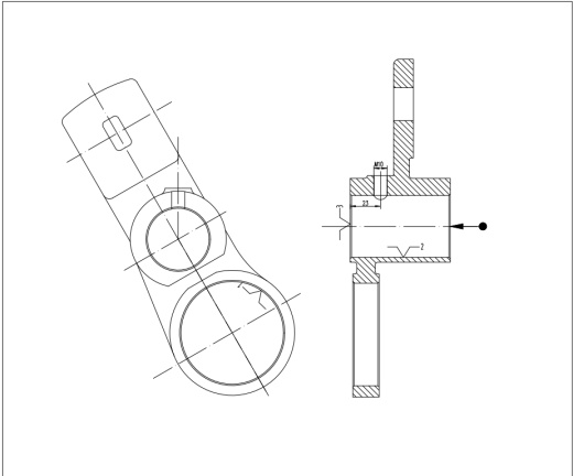 后罗拉过桥摇臂工艺与钻A孔夹具设计+CAD+说明书缩略图